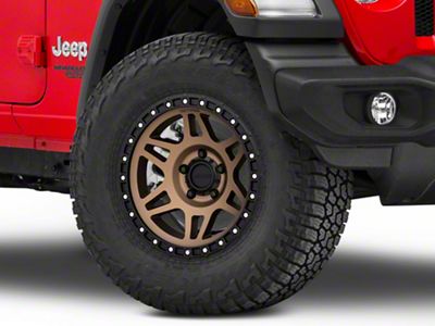 Method Race Wheels MR312 Bronze 5-Lug Wheel; 17x8.5; 0mm Offset (07-13 Tundra)