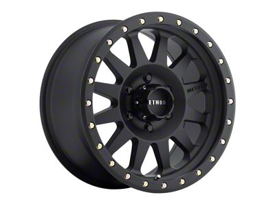 Method Race Wheels MR304 Double Standard Matte Black 6-Lug Wheel; 18x9; -12mm Offset (16-23 Tacoma)