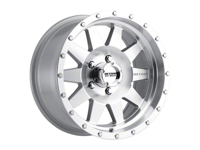 Method Race Wheels MR301 The Standard Machined Wheel; 17x9 (20-24 Jeep Gladiator JT)