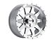 Method Race Wheels MR301 The Standard Machined Wheel; 17x9; -12mm Offset (18-24 Jeep Wrangler JL)