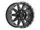 Method Race Wheels MR301 The Standard Matte Black Wheel; 16x8 (97-06 Jeep Wrangler TJ)