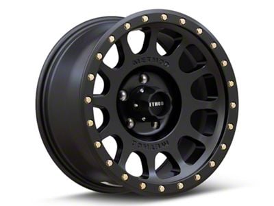 Method Race Wheels MR305 NV Matte Black Wheel; 16x8; 0mm Offset (87-95 Jeep Wrangler YJ)