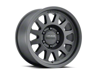 Method Race Wheels MR704 Matte Black 6-Lug Wheel; 17x8.5; 0mm Offset (16-23 Tacoma)