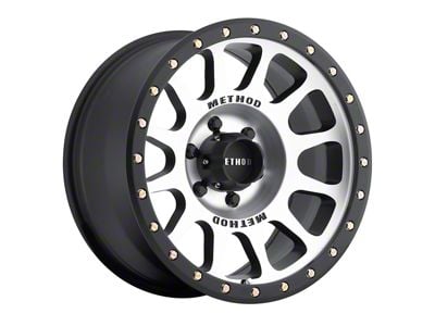 Method Race Wheels MR305 NV Matte Black Machined 6-Lug Wheel; 18x9; -12mm Offset (03-09 4Runner)