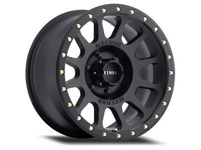 Method Race Wheels MR305 NV Matte Black 6-Lug Wheel; 18x9; 18mm Offset (03-09 4Runner)