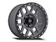 Method Race Wheels MR309 Grid Titanium 6-Lug Wheel; 17x8.5; 0mm Offset (03-09 4Runner)