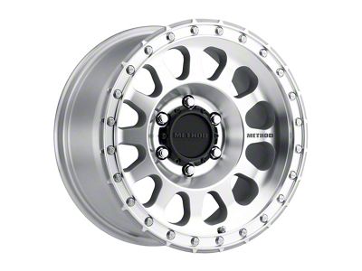 Method Race Wheels MR315 Machined 6-Lug Wheel; 17x9; -12mm Offset (03-09 4Runner)