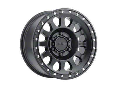 Method Race Wheels MR315 Matte Black 6-Lug Wheel; 17x8.5; 0mm Offset (03-09 4Runner)