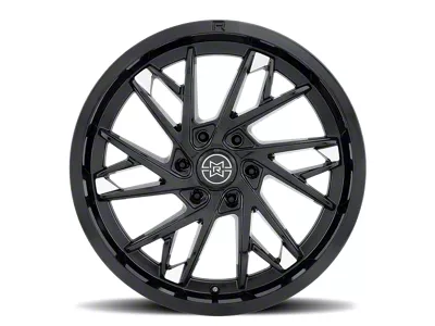 Method Race Wheels MR801 Gloss Black Milled 6-Lug Wheel; 20x10; -18mm Offset (03-09 4Runner)