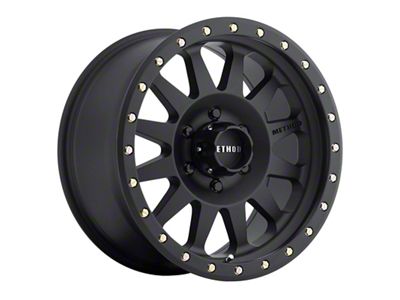 Method Race Wheels MR304 Double Standard Matte Black 6-Lug Wheel; 18x9; 18mm Offset (04-15 Titan)