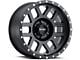 Method Race Wheels MR306 Mesh Matte Black 6-Lug Wheel; 18x9; -12mm Offset (04-15 Titan)