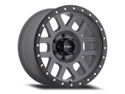 Method Race Wheels MR309 Grid Titanium 6-Lug Wheel; 18x9; 0mm Offset (04-15 Titan)