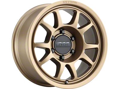 Method Race Wheels MR702 Bead Grip Bronze 6-Lug Wheel; 17x8.5; 0mm Offset (05-15 Tacoma)