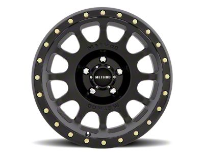 Method Race Wheels MR305 NV Matte Black 5-Lug Wheel; 17x8.5; 25mm Offset (07-13 Tundra)