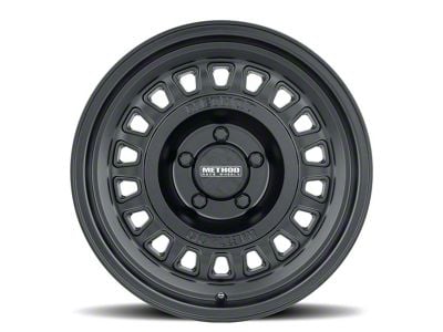 Method Race Wheels MR320 Matte Black 5-Lug Wheel; 17x8.5; 0mm Offset (07-13 Tundra)