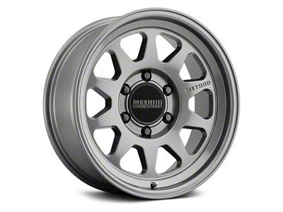 Method Race Wheels MR316 Gloss Titanium 6-Lug Wheel; 18x9; 18mm Offset (10-24 4Runner)