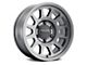 Method Race Wheels MR703 Bead Grip Gloss Titanium 6-Lug Wheel; 17x9; -12mm Offset (10-24 4Runner)