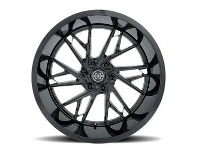 Method Race Wheels MR801 Gloss Black Milled 6-Lug Wheel; 20x12; -40mm Offset (16-23 Tacoma)