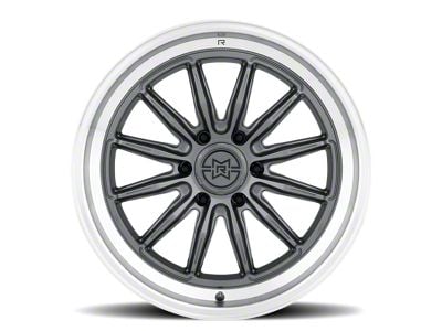 Method Race Wheels MR803 Gloss Titanium with Machined Lip 6-Lug Wheel; 20x10; 10mm Offset (17-24 Titan)