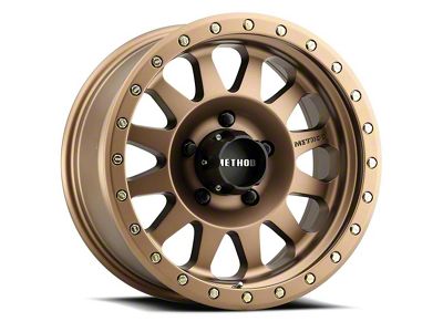 Method Race Wheels MR304 Double Standard Bronze 6-Lug Wheel; 17x8.5; 0mm Offset (2024 Tacoma)