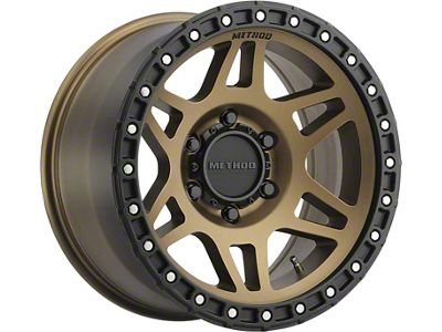 Method Race Wheels MR312 Bronze 6-Lug Wheel; 17x8.5; 0mm Offset (2024 Tacoma)