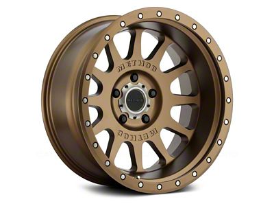Method Race Wheels MR605 NV Bronze 6-Lug Wheel; 20x10; -24mm Offset (2024 Tacoma)
