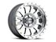 Method Race Wheels MR304 Double Standard Machined 6-Lug Wheel; 17x8.5; 0mm Offset (10-24 4Runner)