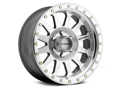 Method Race Wheels MR304 Double Standard Machined 6-Lug Wheel; 17x8.5; 0mm Offset (22-24 Bronco Raptor)