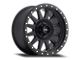Method Race Wheels MR304 Double Standard Matte Black 6-Lug Wheel; 17x8.5; 0mm Offset (21-24 Bronco, Excluding Raptor)
