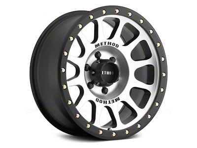 Method Race Wheels MR305 NV Matte Black Machined 6-Lug Wheel; 18x9; 18mm Offset (22-24 Bronco Raptor)