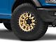 Method Race Wheels MR315 Gold 6-Lug Wheel; 17x8.5; 0mm Offset (21-24 Bronco, Excluding Raptor)