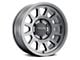 Method Race Wheels MR703 Bead Grip Gloss Titanium 6-Lug Wheel; 17x8.5; 35mm Offset (21-24 Bronco, Excluding Raptor)