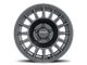 Method Race Wheels MR707 Bead Grip Matte Black 5-Lug Wheel; 17x8.5; 38mm Offset (21-24 Bronco Sport)