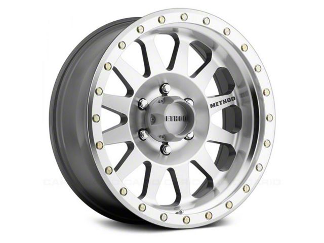 Method Race Wheels MR304 Double Standard Machined Wheel; 17x8.5 (20-24 Jeep Gladiator JT)