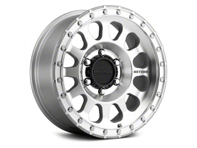 Method Race Wheels MR315 Machined Wheel; 17x8.5 (20-24 Jeep Gladiator JT)