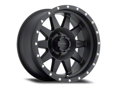 Method Race Wheels MR301 The Standard Matte Black Wheel; 17x8.5; 0mm Offset (05-10 Jeep Grand Cherokee WK, Excluding SRT8)