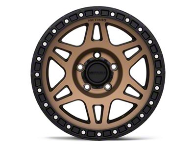 Method Race Wheels MR312 Bronze Wheel; 17x9; -12mm Offset (05-10 Jeep Grand Cherokee WK, Excluding SRT8)