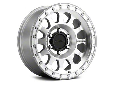 Method Race Wheels MR315 Machined Wheel; 17x8.5; 0mm Offset (05-10 Jeep Grand Cherokee WK, Excluding SRT8)