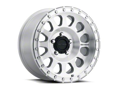 Method Race Wheels MR315 Machined Wheel; 17x9; -12mm Offset (05-10 Jeep Grand Cherokee WK, Excluding SRT8)