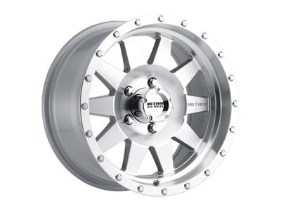 Method Race Wheels MR301 The Standard Machined Wheel; 17x9; -12mm Offset (99-04 Jeep Grand Cherokee WJ)