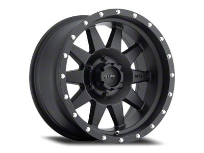 Method Race Wheels MR301 The Standard Matte Black Wheel; 17x8.5; 0mm Offset (99-04 Jeep Grand Cherokee WJ)