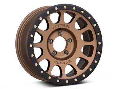 Method Race Wheels MR305 NV Bronze Wheel; 17x8.5; 0mm Offset (99-04 Jeep Grand Cherokee WJ)