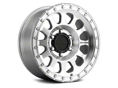 Method Race Wheels MR315 Machined Wheel; 17x8.5; 0mm Offset (99-04 Jeep Grand Cherokee WJ)