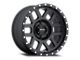 Method Race Wheels MR306 Mesh Matte Black Wheel; 17x8.5 (07-18 Jeep Wrangler JK)