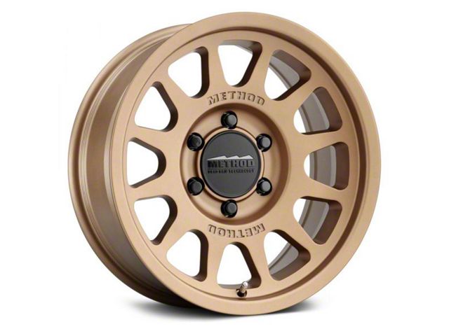 Method Race Wheels MR703 Bead Grip Bronze Wheel; 17x8.5 (07-18 Jeep Wrangler JK)