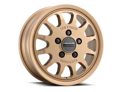 Method Race Wheels MR703 Bead Grip Bronze Wheel; 17x9; -12mm Offset (07-18 Jeep Wrangler JK)