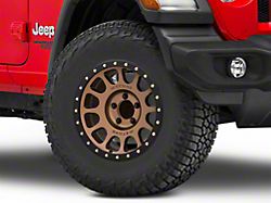 Method Race Wheels MR305 NV Bronze Wheel; 17x8.5; 0mm Offset (18-24 Jeep Wrangler JL)