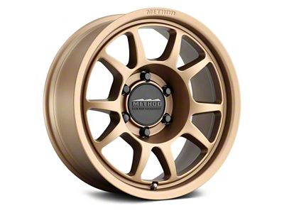 Method Race Wheels MR702 Bead Grip Bronze Wheel; 17x8.5; 0mm Offset (18-24 Jeep Wrangler JL)