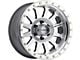 Method Race Wheels MR304 Double Standard Machined 6-Lug Wheel; 18x9; -12mm Offset (16-24 Titan XD)