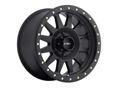 Method Race Wheels MR304 Double Standard Matte Black 6-Lug Wheel; 18x9; 18mm Offset (16-24 Titan XD)